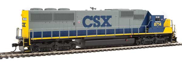 Walthers Mainline 910-9754 HO Scale EMD SD60 Diesel Locomotive CSX 8714