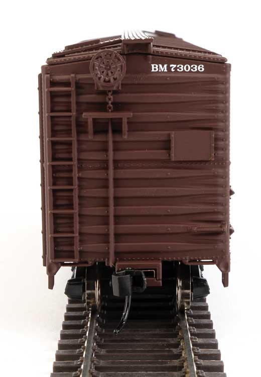 Walthers Mainline 910-2727 HO 40' AAR Modified 1937 Boxcar Boston & Maine BM 73036