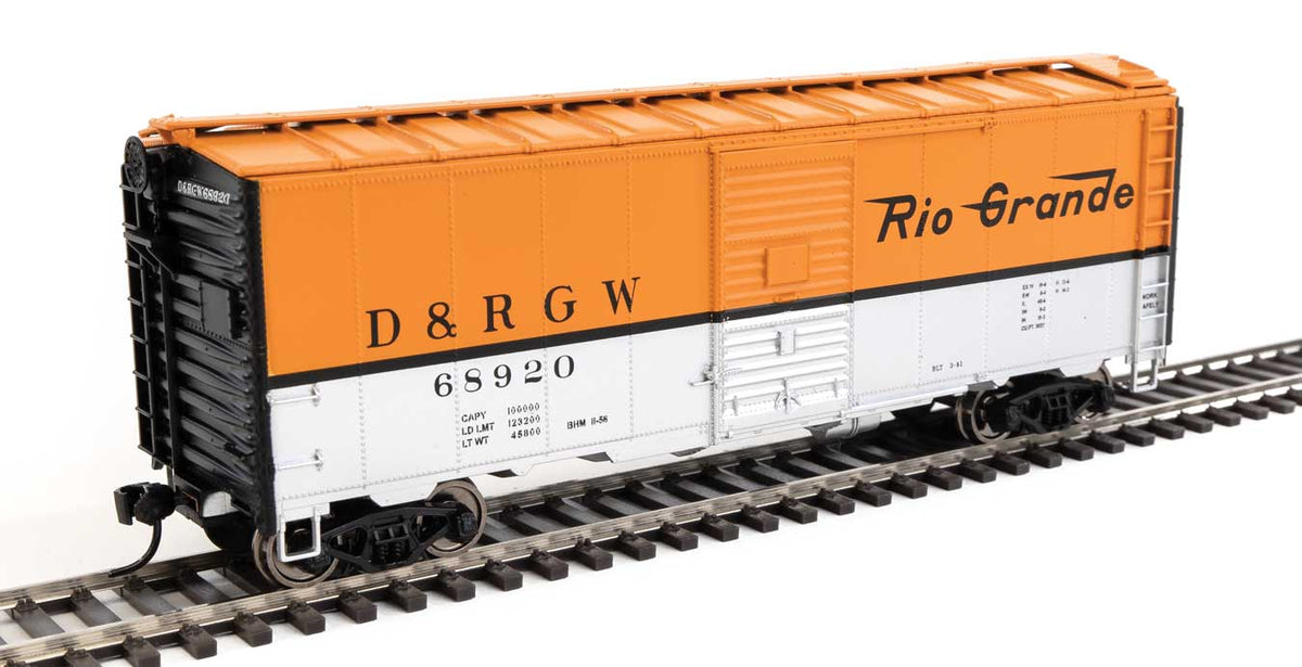 Walthers Mainline 910-2733 HO 40' AAR Modified 1937 Boxcar Rio Grande D&RGW 68920