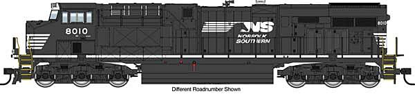 Walthers Mainline 910-20209 HO Scale GE ES44AC GEVO Diesel Norfolk Southern NS 8122 DCC Sound