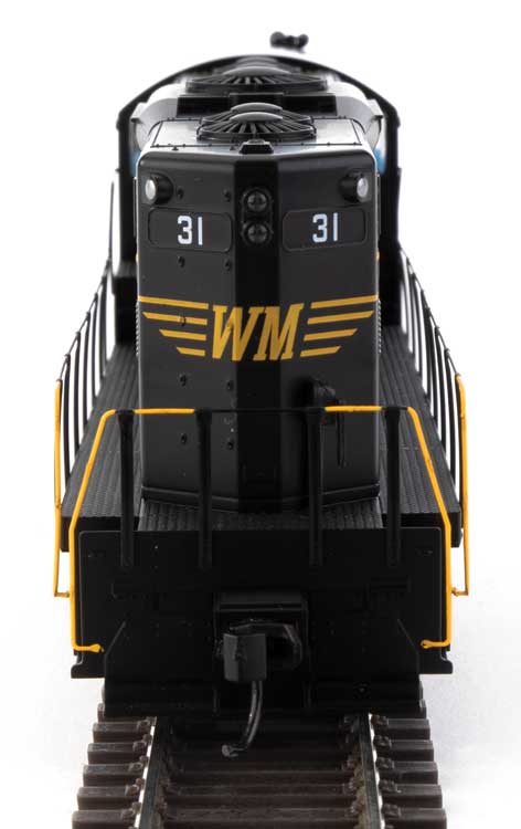 Walthers Mainline 910-20489 HO Scale EMD GP9 Phase II High Hood Western Maryland WM 31 DCC & Sound