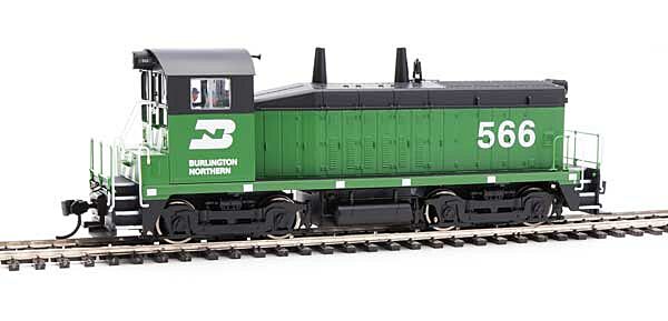Walthers Mainline 910-20612 HO Scale EMD NW2 Phase V Switcher Burlington Northern BN 566 DCC LokSoun