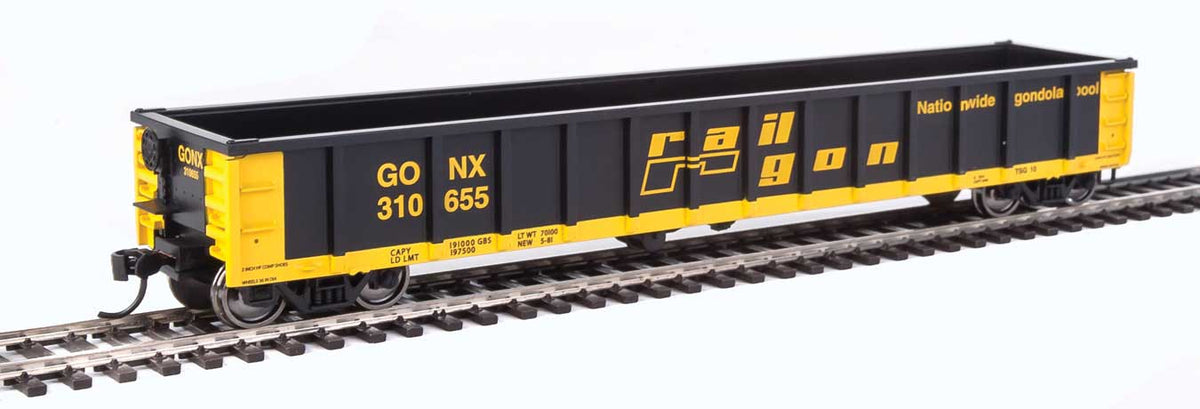 Walthers MainLine 910-6228 53' Gondola Railgon GONX 310655