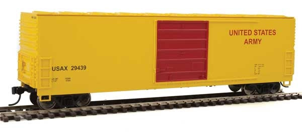 Walthers Mainline 910-1921 HO Scale 50' Evans Boxcar United States Army USAX 29439