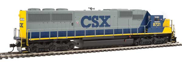  Walthers Mainline 910-19754 HO Scale EMD SD60 Diesel Locomotive CSX 8721 [DCC & Soundtraxx Sound]