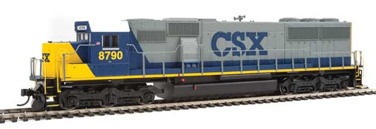  Walthers Mainline 910-19755 HO Scale EMD SD60 Diesel Locomotive CSX 8790 [DCC & Soundtraxx Sound]