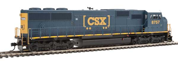  Walthers Mainline 910-9706 HO Scale EMD SD60M Diesel Locomotive CSX 8757