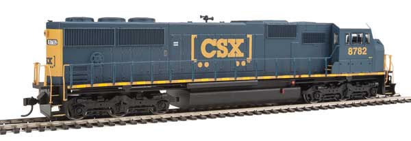  Walthers Mainline 910-9707 HO Scale EMD SD60M Diesel Locomotive CSX 8782