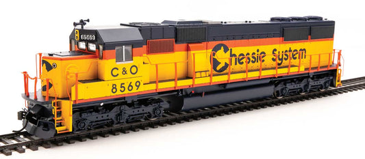  Walthers 910-10363 HO EMD SD50 Diesel Chessie System C&O 8569