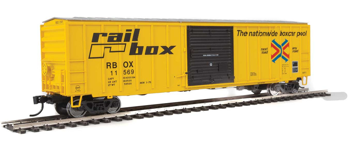  Walthers 910-1834 HO 50' ACF Boxcar Railbox RBOX 11569