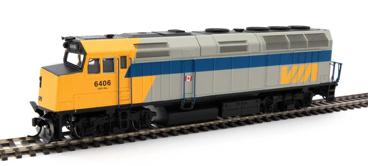  Walthers 910-19475 HO Scale EMD F40PH VIA 6406 With DCC & Sound
