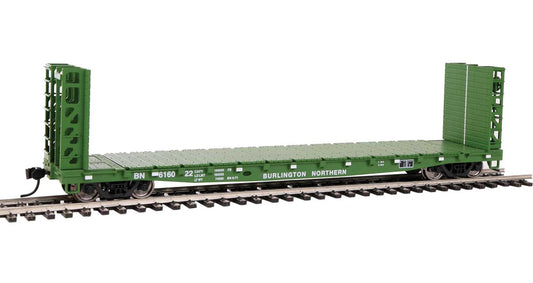  Walthers 910-5906 HO GSC Bulkhead Flatcar Burlington Northern BN 616047