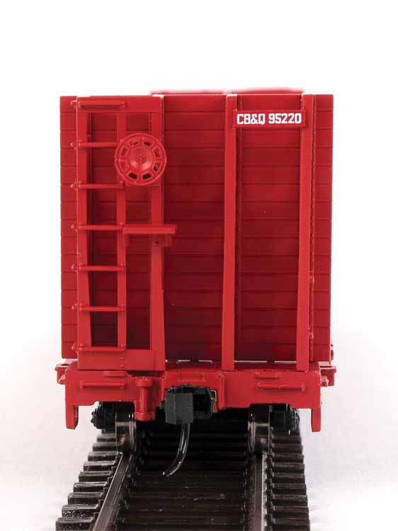  Walthers 910-5908 HO GSC Bulkhead Flatcar Burlington CB&Q 95220