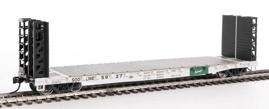  Walthers 910-5914 HO GSC Bulkhead Flatcar SOO Line 5927