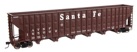  Walthers 910-6754 HO Scale Greenville 7,000 Cu Ft Woodchip Hopper Santa Fe ATSF 165077