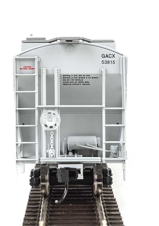  Walthers 910-7556 HO 39' Trinity 3281 2-Bay Covered Hopper GATX/GACX 53815