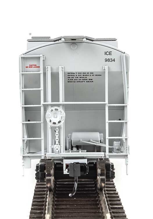  Walthers 910-7559 HO 39' Trinity 3281 2-Bay Covered Hopper Iowa, Chicago & Eastern (GATX) ICE 9834
