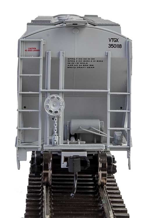  Walthers 910-7561 HO 39' Trinity 3281 2-Bay Covered Hopper VTG North America VTGX 350118