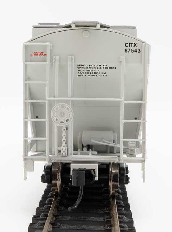  Walthers 910-7570 HO 39' Trinity 3281 2 Bay Covered Hopper CIT Group CITX 87543