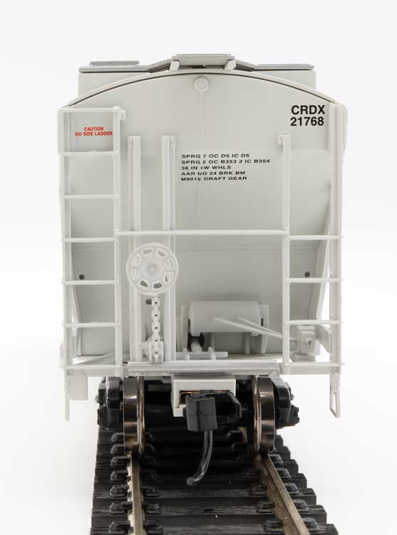  Walthers 910-7574 HO 39' Trinity 3281 2 Bay Covered Hopper CRDX 21768