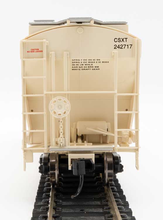  Walthers 910-7577 HO 39' Trinity 3281 2 Bay Covered Hopper Boxcar Logo CSXT 242717