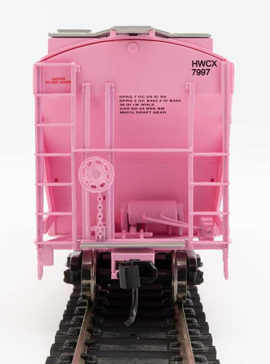  Walthers 910-7583 HO 39' Trinity 3281 2 Bay Covered Hopper Haliburton HWCX 7997