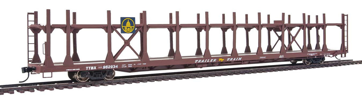  Walthers 910-8006 HO Scale Bi- Level Open Auto Carrier Baltimore & Ohio B&O 962934