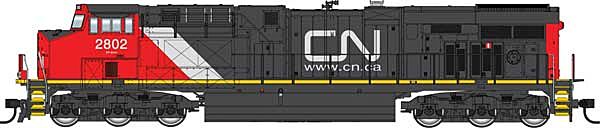  Walthers Mainline 910-10198 HO Scale GE ES44AC GEVO Diesel Canadian National CN 2802