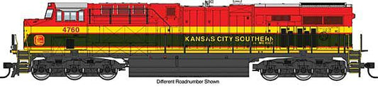 Walthers Mainline 910-10207 HO Scale GE ES44AC GEVO Diesel Kansas City Southern KCS De Mexico 4763