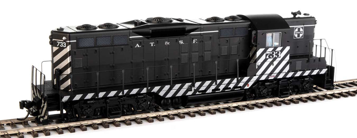  Walthers Mainline 910-10479 HO Scale EMD GP9 High Hood Santa Fe ATSF 733