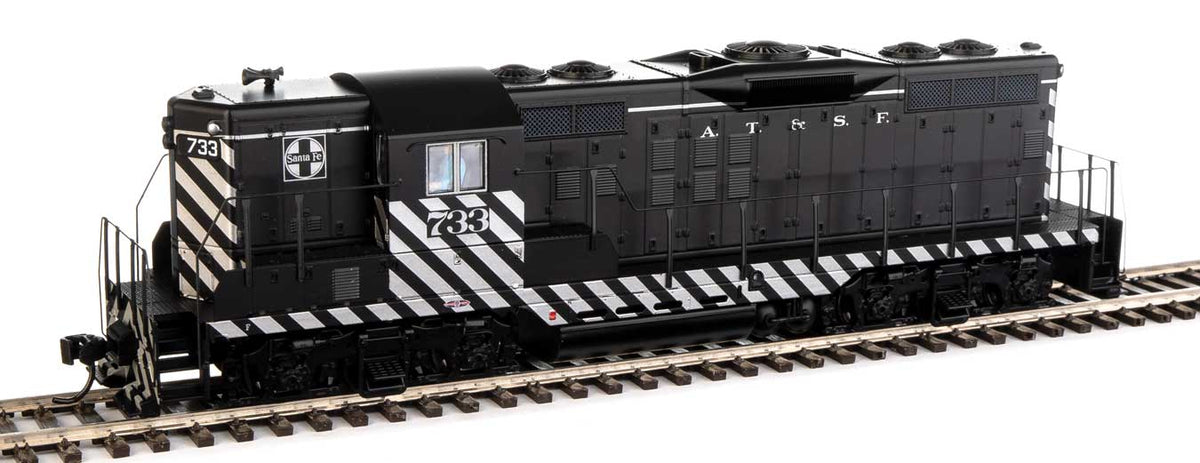  Walthers Mainline 910-10479 HO Scale EMD GP9 High Hood Santa Fe ATSF 733