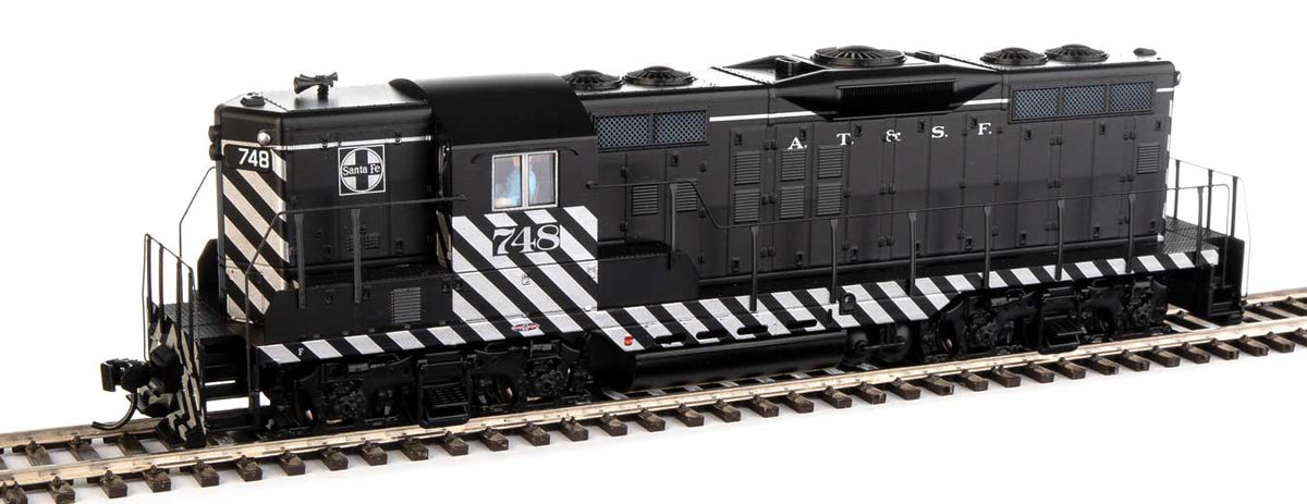  Walthers Mainline 910-10480 HO Scale EMD GP9 High Hood Santa Fe ATSF 748