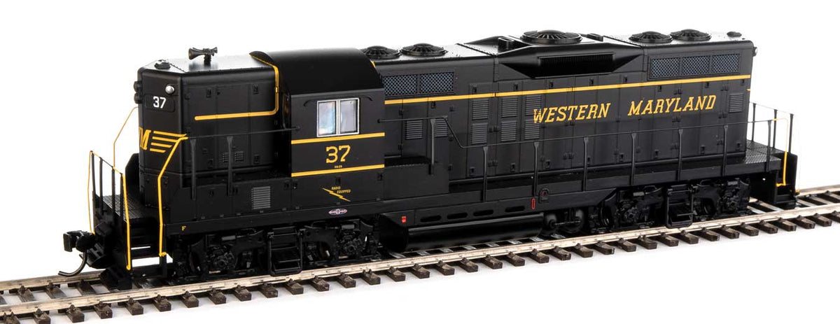  Walthers Mainline 910-10489 HO Scale EMD GP9 High Hood Western Maryland WM 37