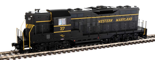  Walthers Mainline 910-10489 HO Scale EMD GP9 High Hood Western Maryland WM 37