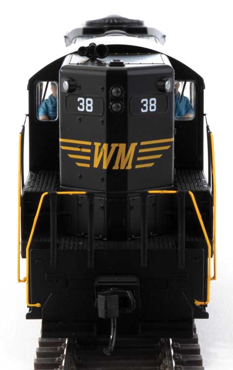  Walthers Mainline 910-10490 HO Scale EMD GP9 High Hood Western Maryland WM 38
