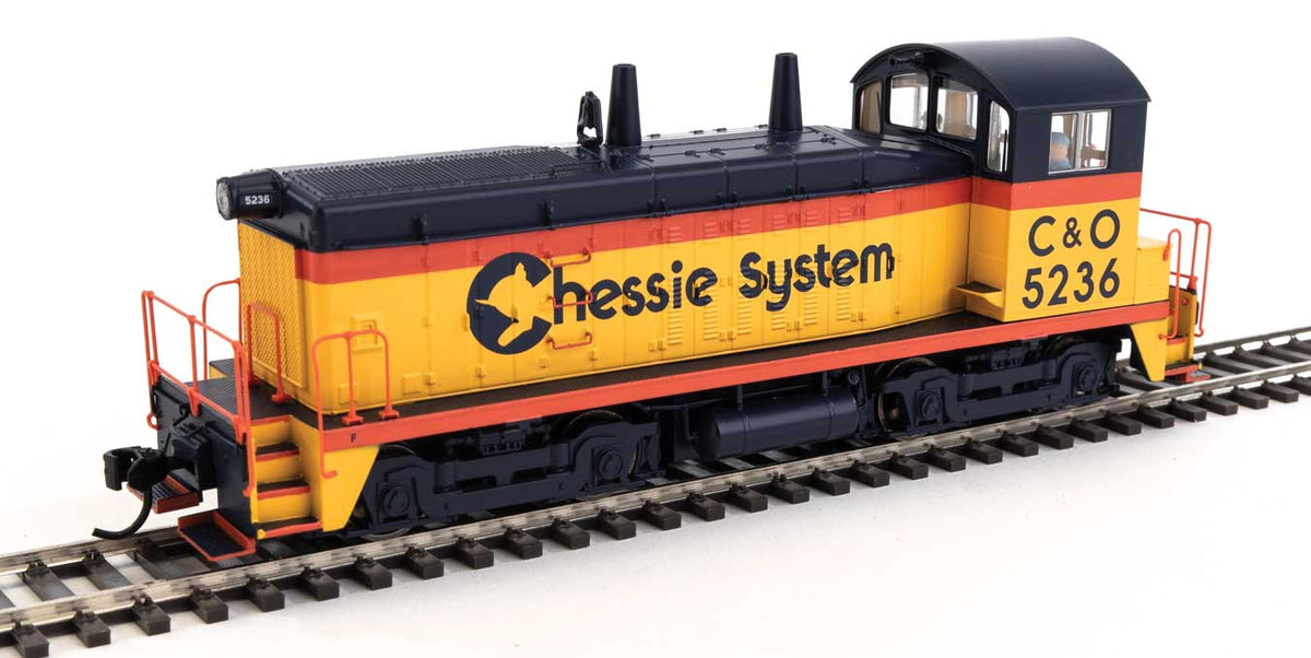  Walthers Mainline 910-10665 HO Scale EMD SW7 Phase II Switcher Chessie System C&O 5239