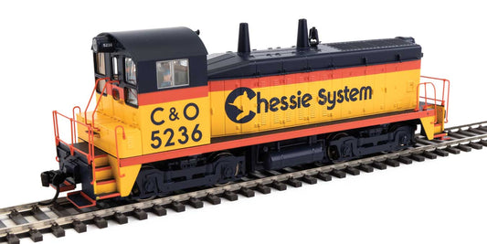  Walthers Mainline 910-10665 HO Scale EMD SW7 Phase II Switcher Chessie System C&O 5239