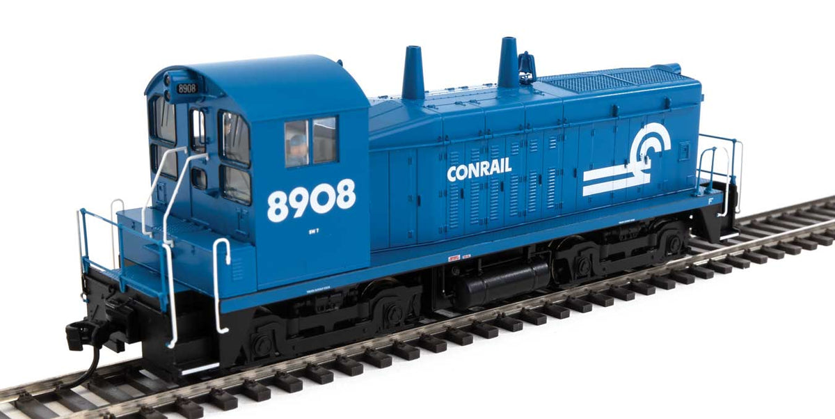  Walthers Mainline 910-10666 HO Scale EMD SW7 Phase II Switcher Conrail CR 8908