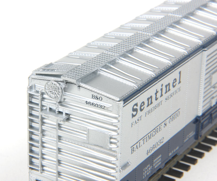  Walthers Mainline 910-1763 40' AAR Boxcar "Sentinel Scheme" Baltimore & Ohio B&O 466032 - NOS