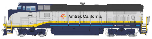  Walthers Mainline 910-19565 HO GE Dash P32-8BWH Diesel Amtrak California 2052 DCC & Sound