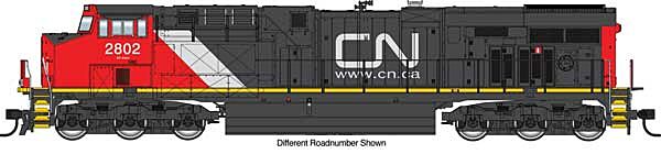  Walthers Mainline 910-20199 HO Scale GE ES44AC GEVO Diesel Canadian National CN 2939 DCC Sound