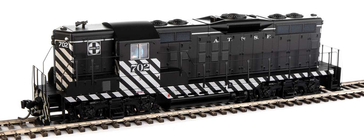  Walthers Mainline 910-20479 HO Scale EMD GP9 Phase II High Hood Santa Fe ATSF 702 DCC & Sound