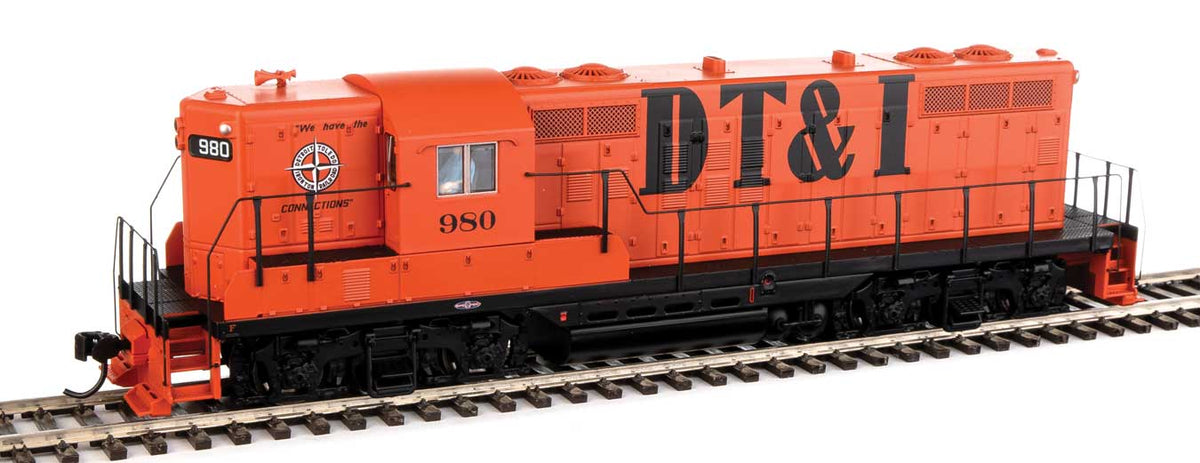  Walthers Mainline 910-20483 HO Scale EMD GP9 Phase II High Hood DT&I 980 DCC & Sound