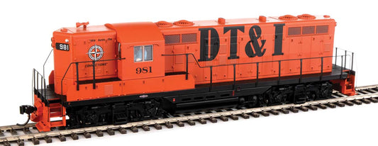  Walthers Mainline 910-20484 HO Scale EMD GP9 Phase II High Hood DT&I 981 DCC & Sound