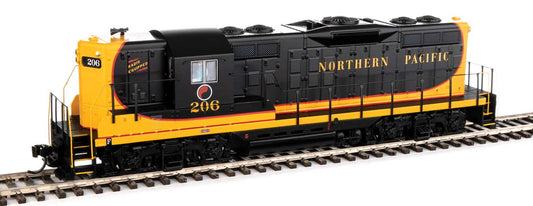  Walthers Mainline 910-20485 HO Scale EMD GP9 Phase II High Hood Northern Pacific NP 206 DCC & Sound