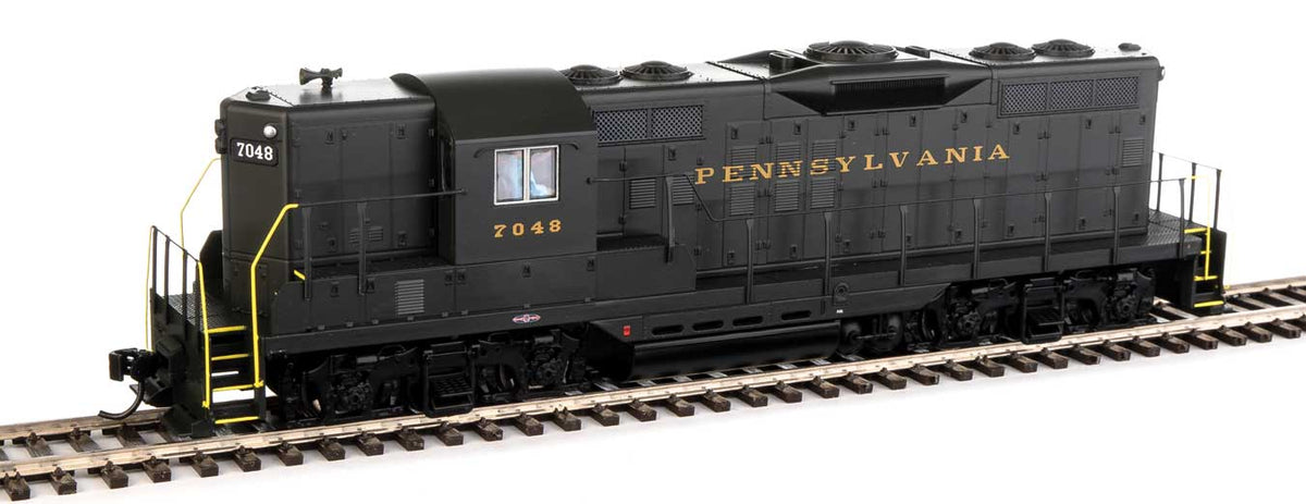  Walthers Mainline 910-20488 HO Scale EMD GP9 Phase II High Hood Pennsylvania PRR 7048 DCC & Sound