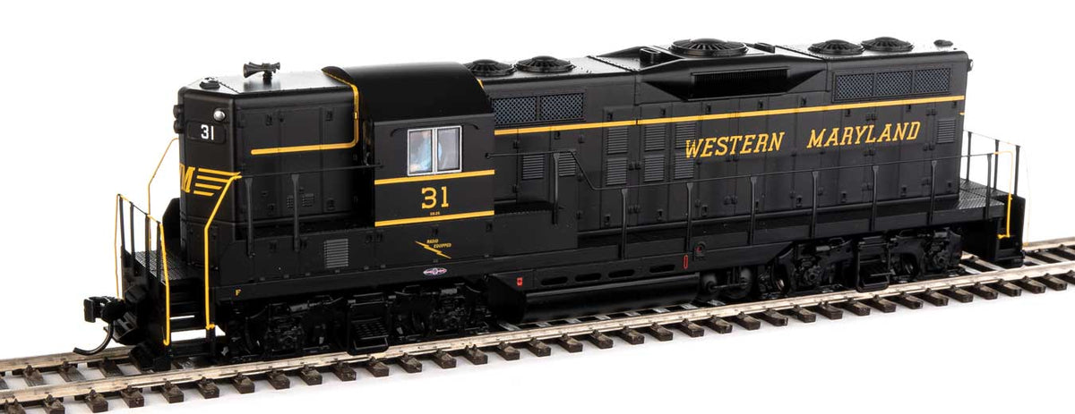  Walthers Mainline 910-20489 HO Scale EMD GP9 Phase II High Hood Western Maryland WM 31 DCC & Sound