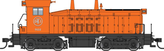  Walthers Mainline 910-20669 HO Scale EMD SW7 Phase II Detroit, Toledo & Ironton DT&I 922 DCC Sound