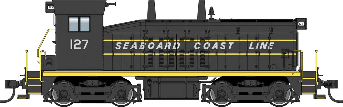  Walthers Mainline 910-20674 HO Scale EMD SW7 Phase II Seaboard Coast Line SCL 127 DCC Sound