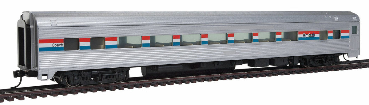  Walthers Mainline 910-30001 HO Scale 85' Budd Large Window Coach Amtrak Phase III